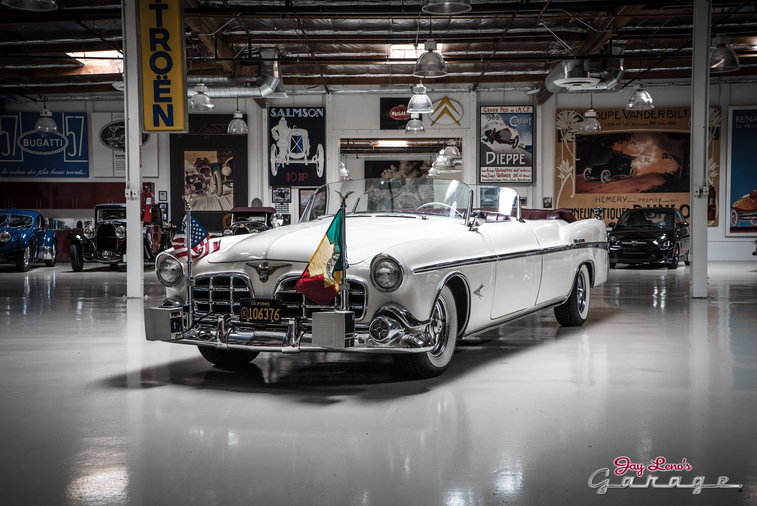 Jay Leno parades around in ’52 Chrysler Imperial