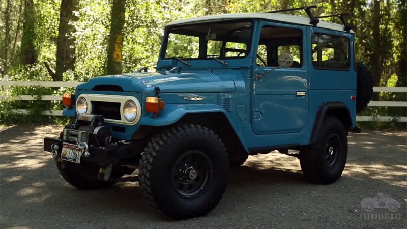 Petrolicious geeks out off-road in Toyota FJ40