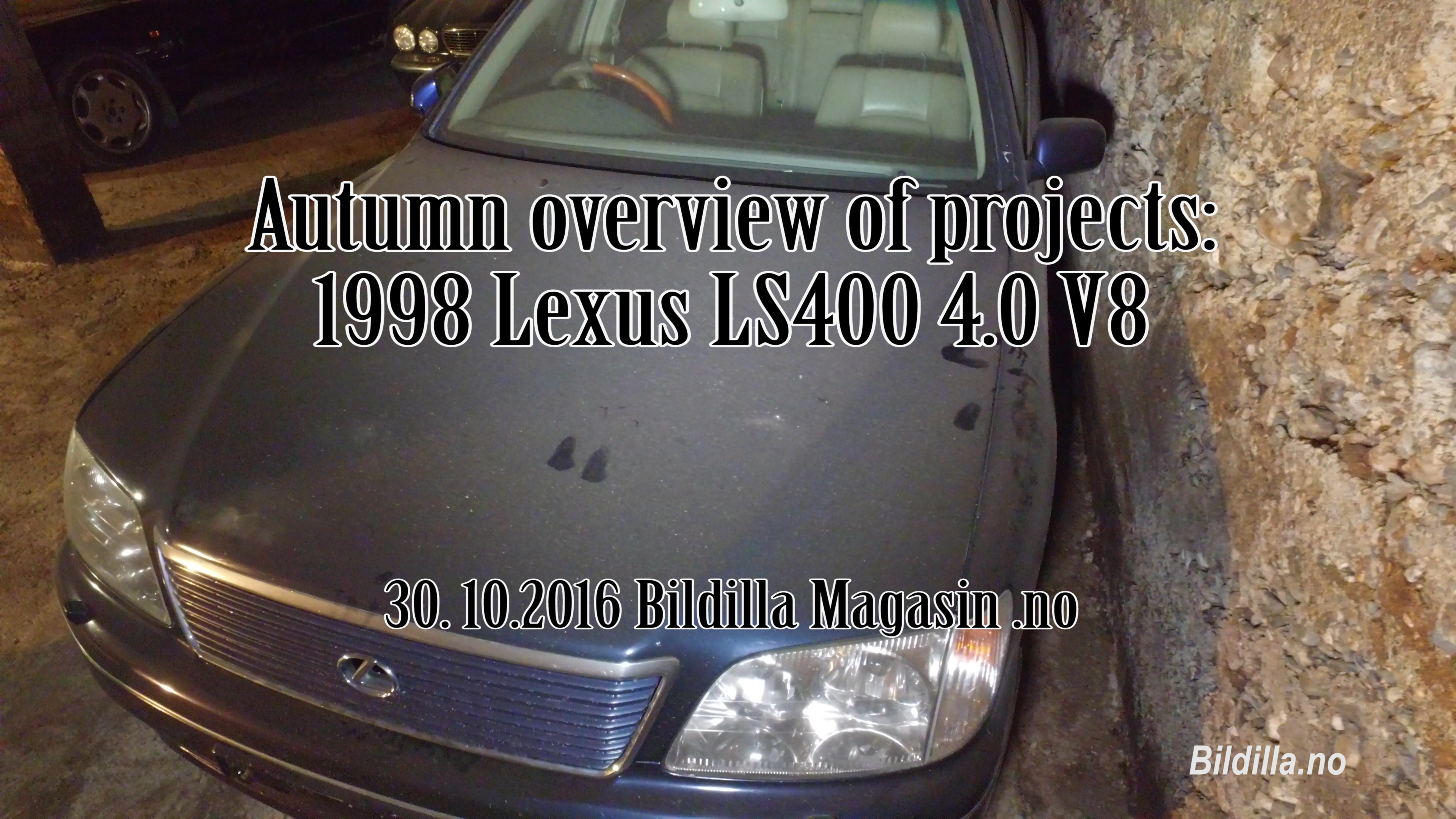 Prosjekt bil: 1998 Lexus LS400