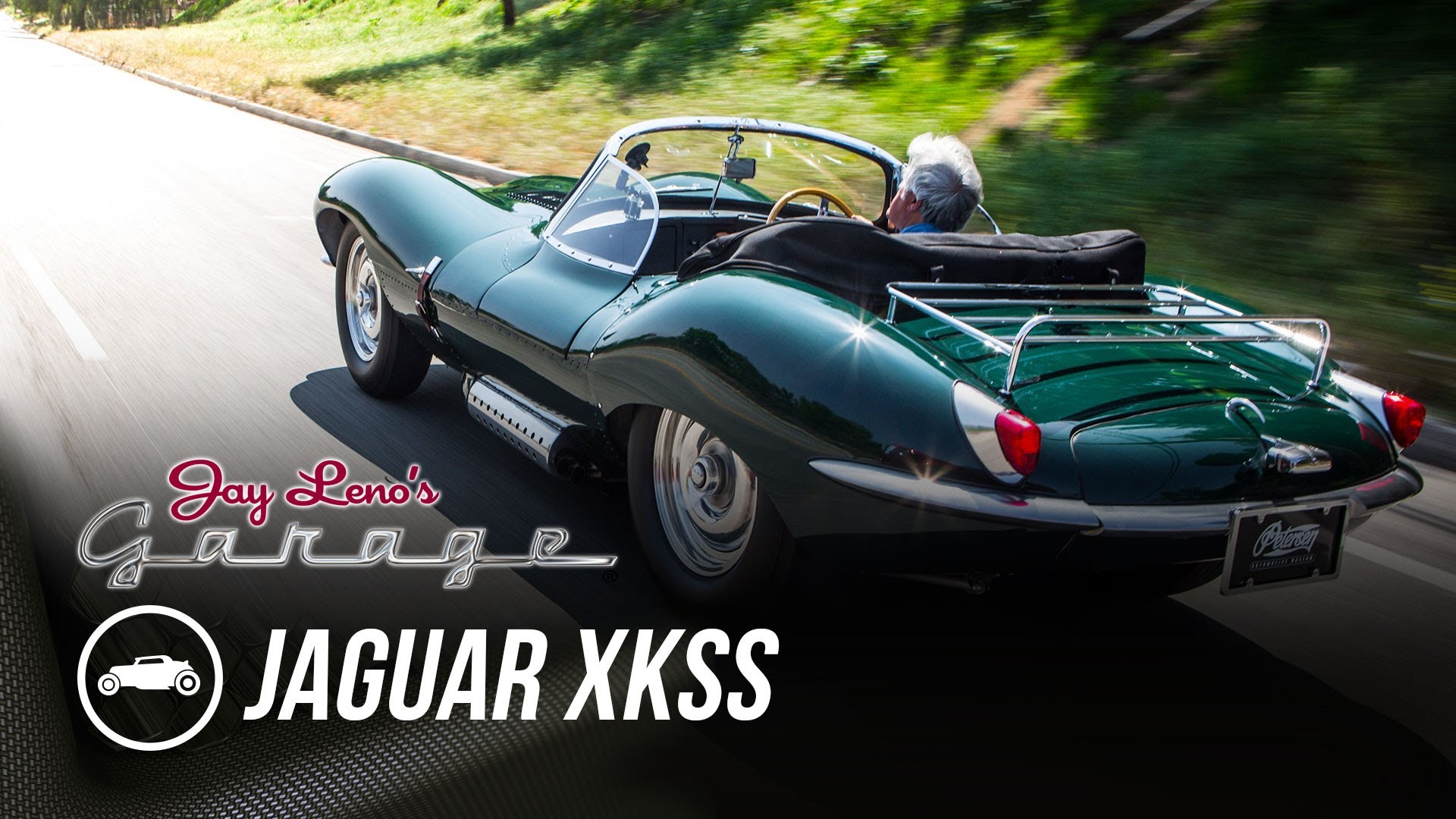 Jaguar brings the new XKSS to Jay Leno’s Garage