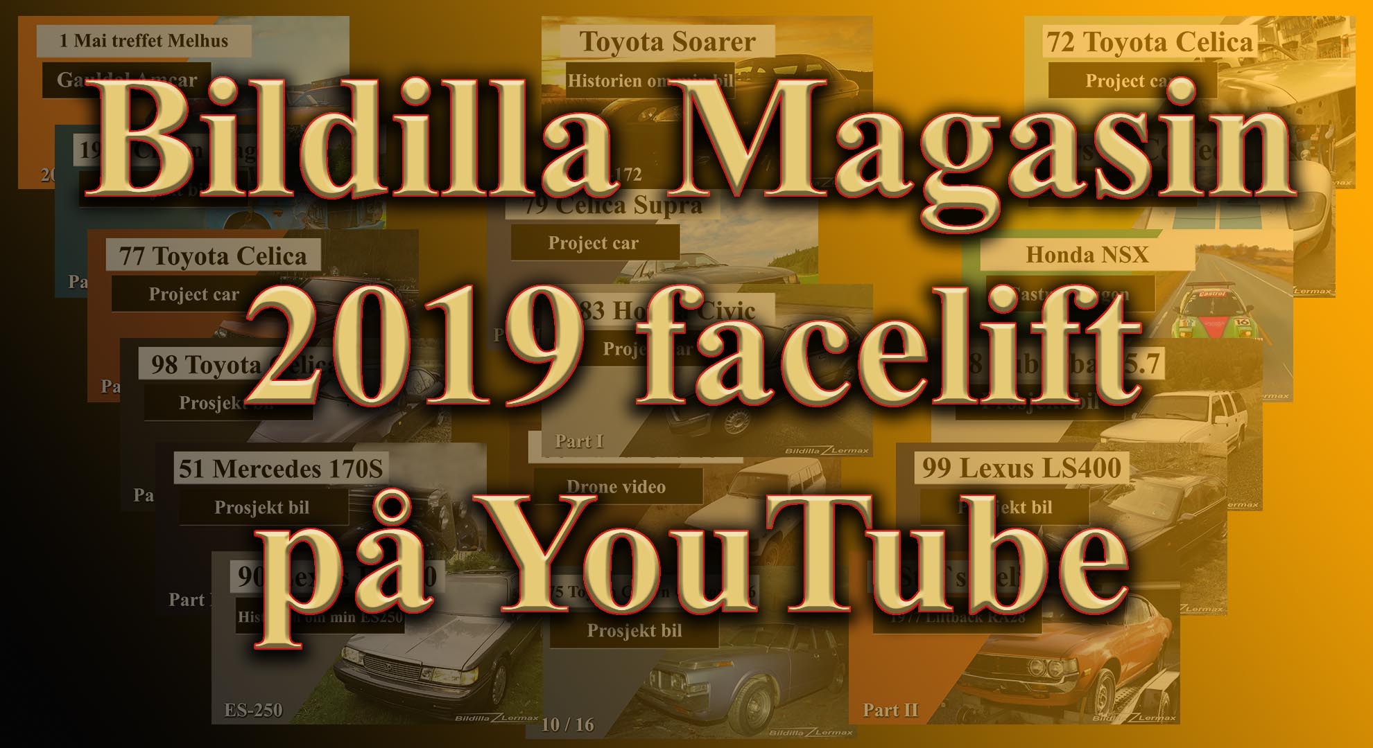 2019 facelift på YouTube