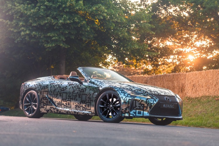 LEXUS UNVEILS LC CONVERTIBLE PROTOTYPE AT GOODWOOD FESTIVAL OF SPEED