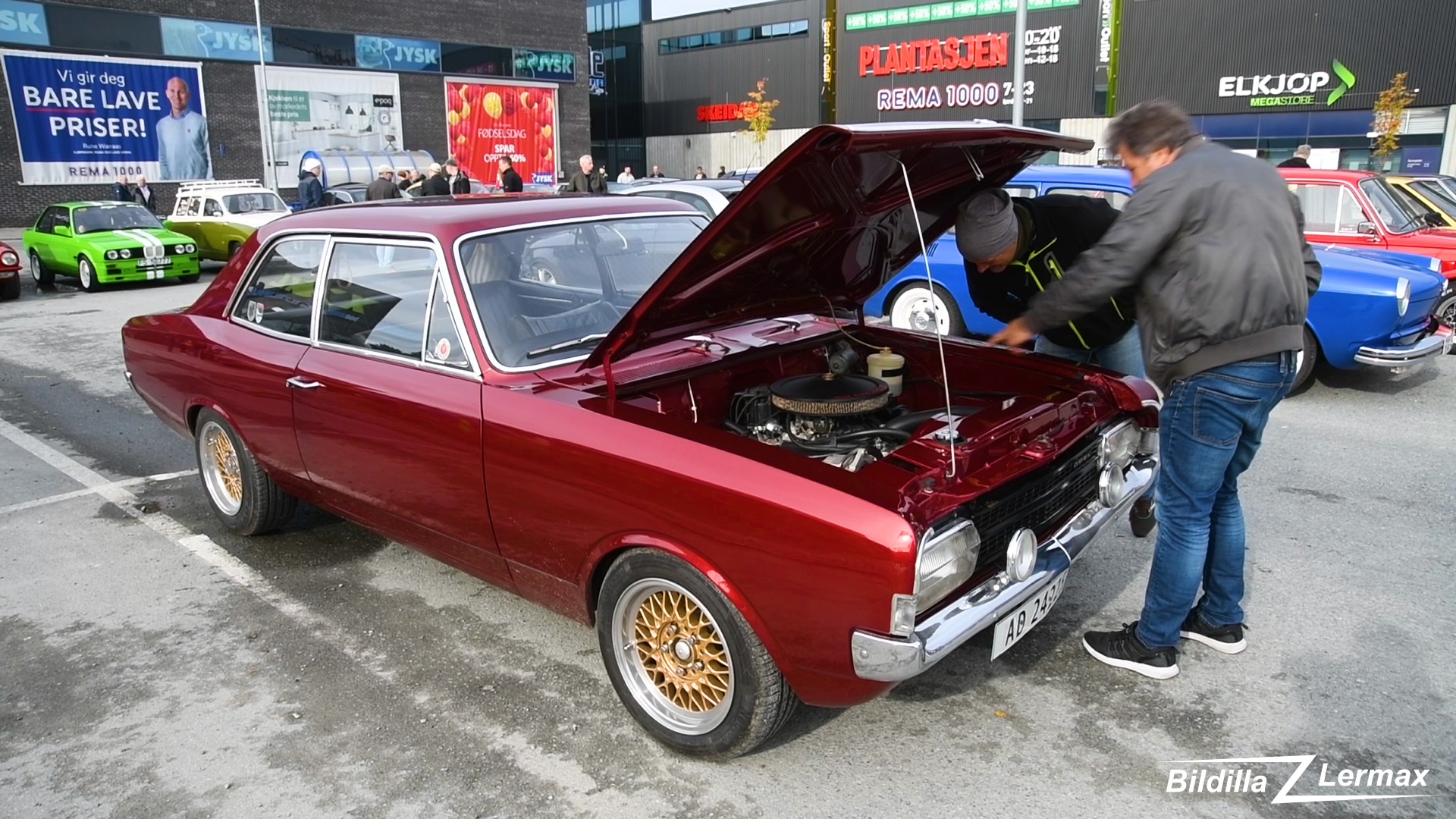 Cars and Coffee treff på Lade Arena, 22/9-2019.