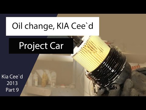 DIY / How to change engine oil, KIA Ceed