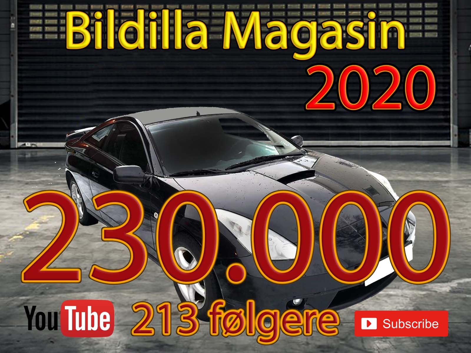 230.000 YouTube visninger