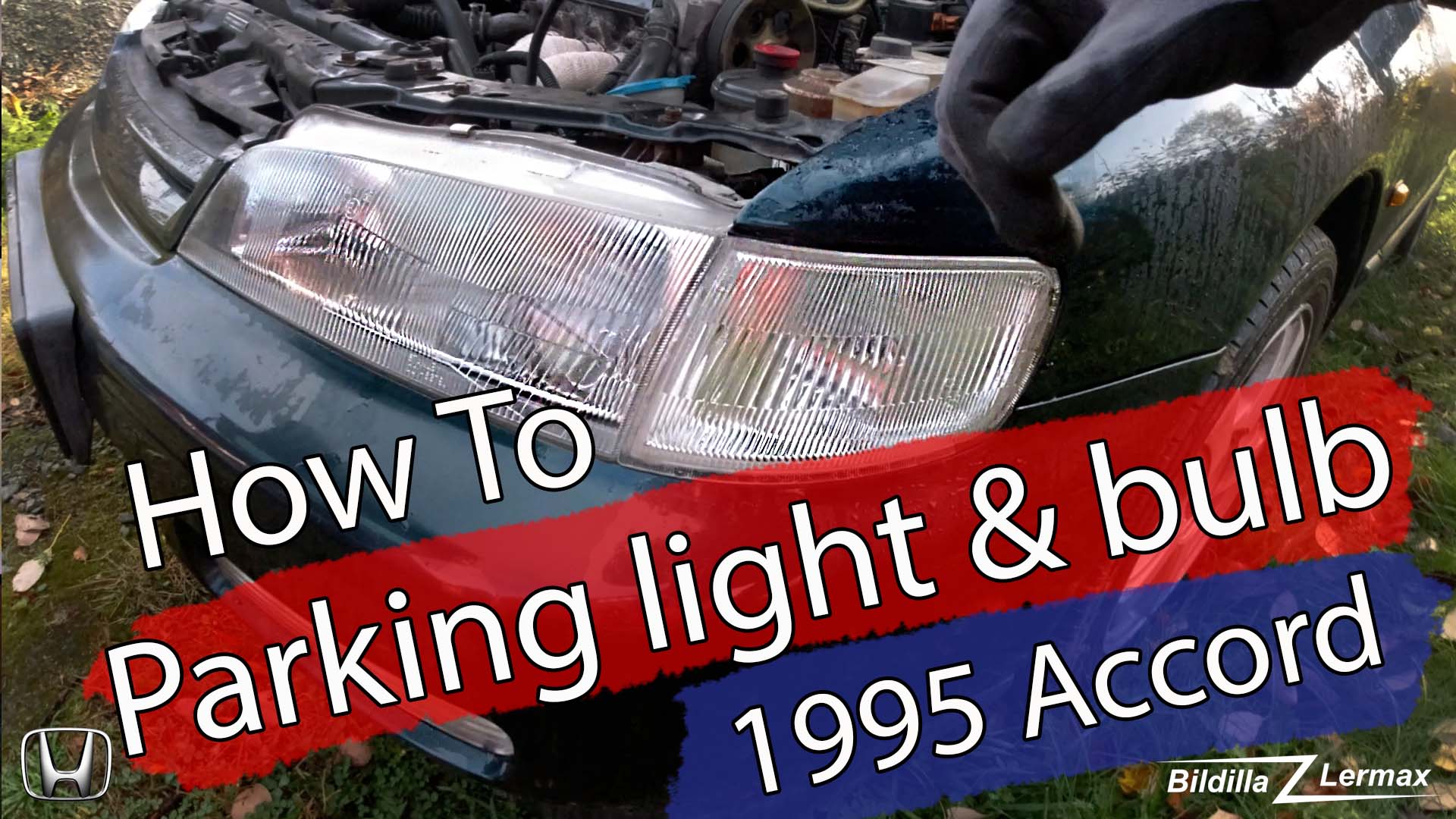 1995 Honda Accord Parking light bulb replacement