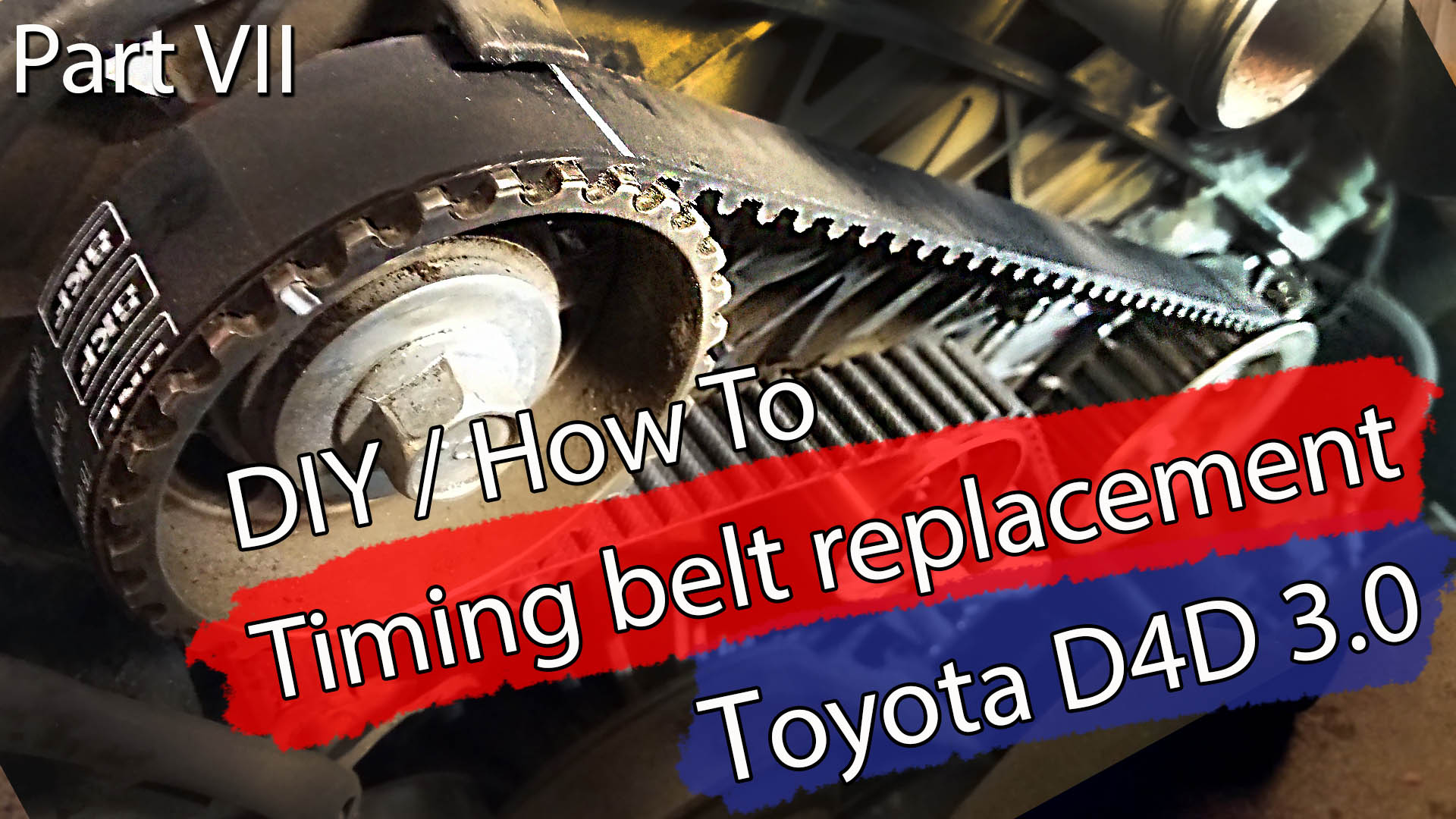 DIY / How To: Timing belt replacement