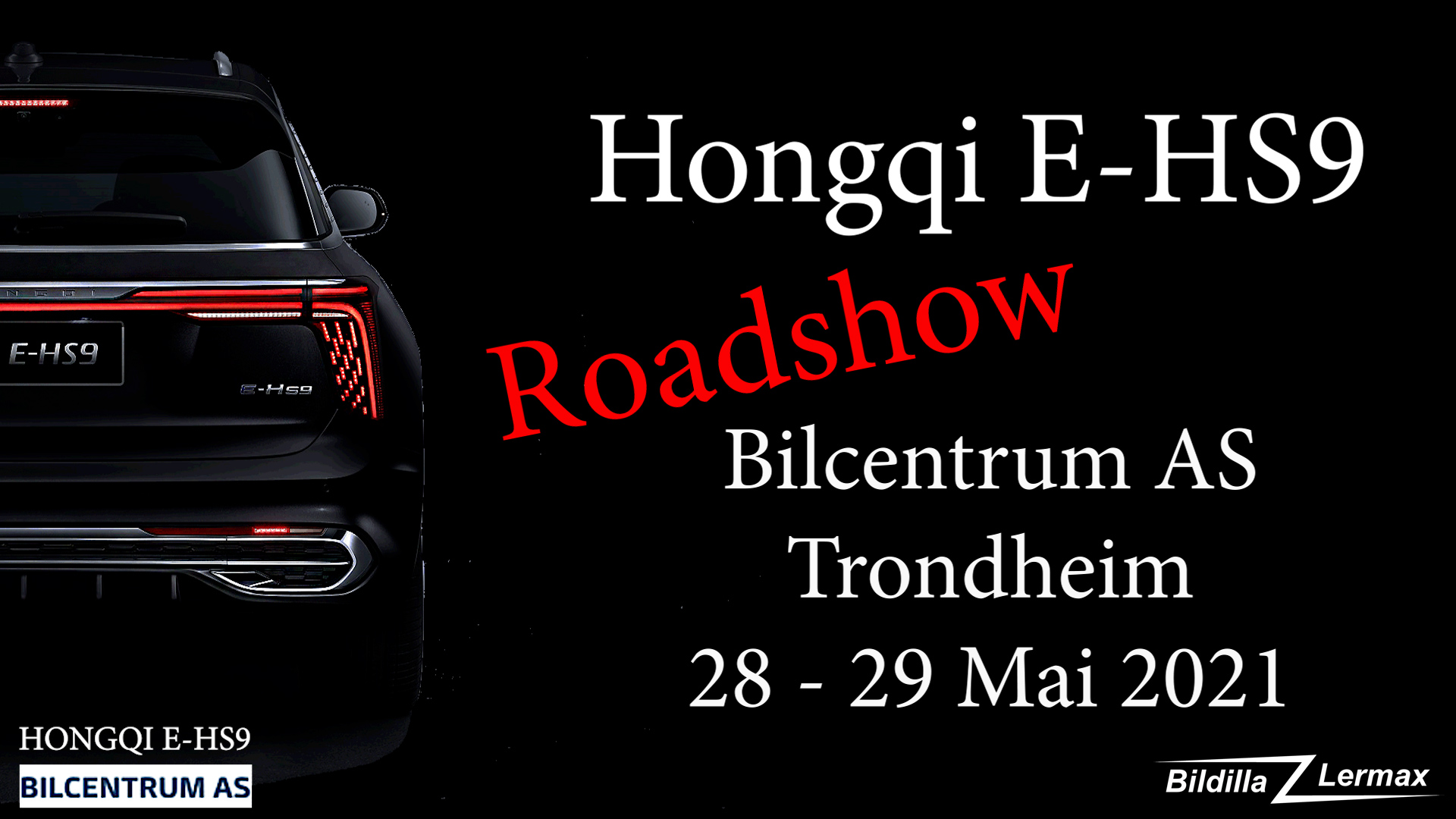 HONGQI E-HS9 Roadshow