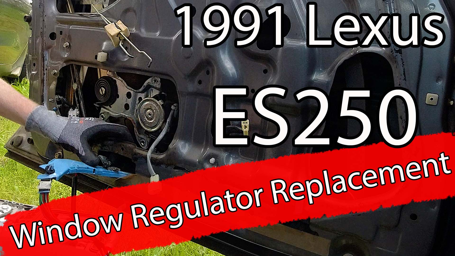 Ny el motor til vindu på 1991 Lexus ES250