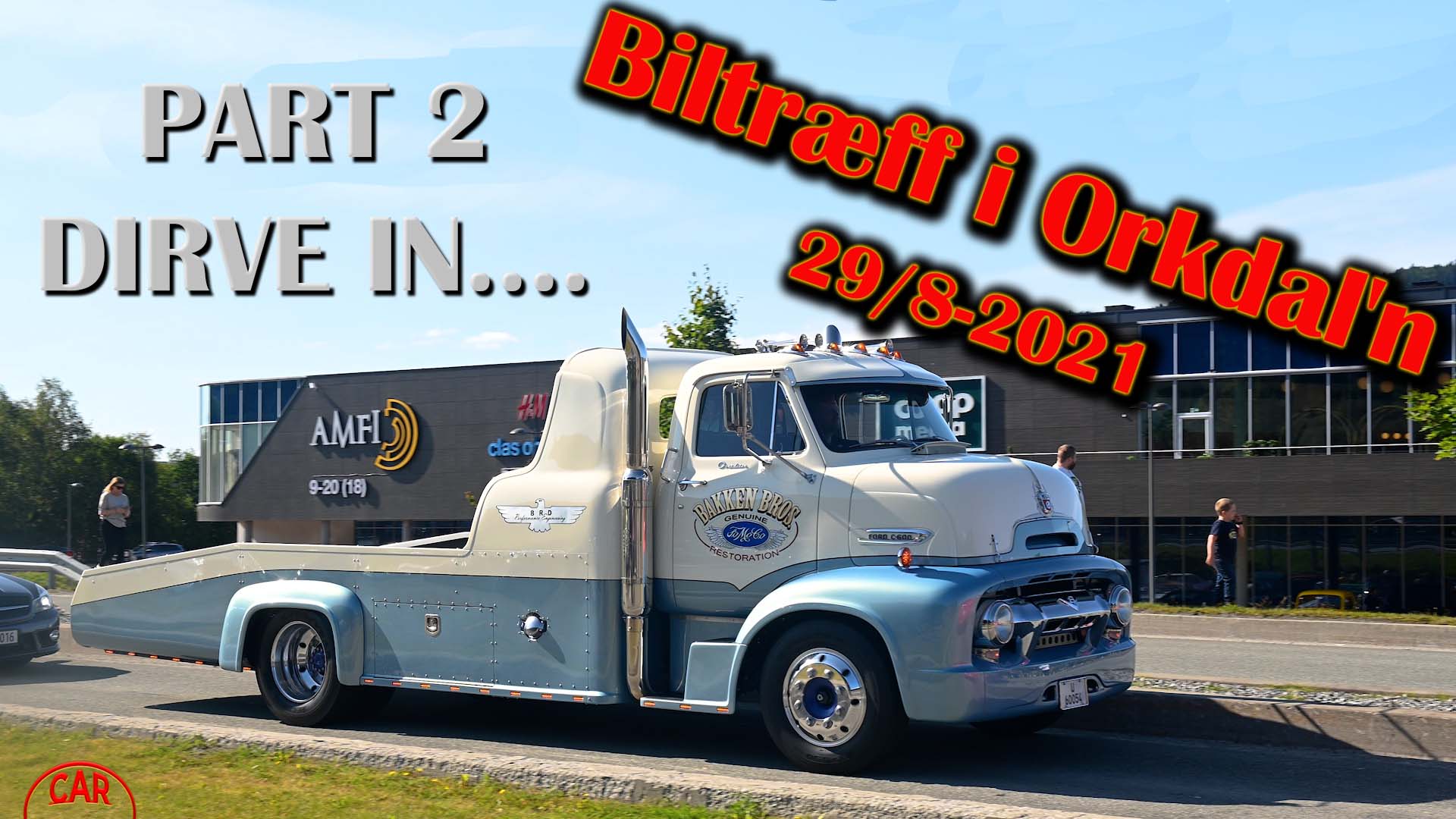 Biltræff i Orkdal’n 2021 – 29/8 – PART 2 – DRIVE IN