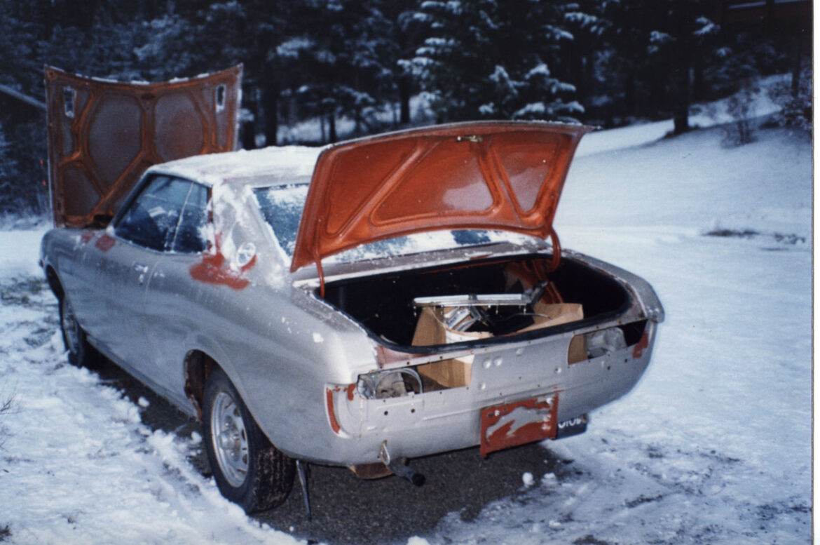 Min bil nr 11.. 75 Toyota Celica TA22