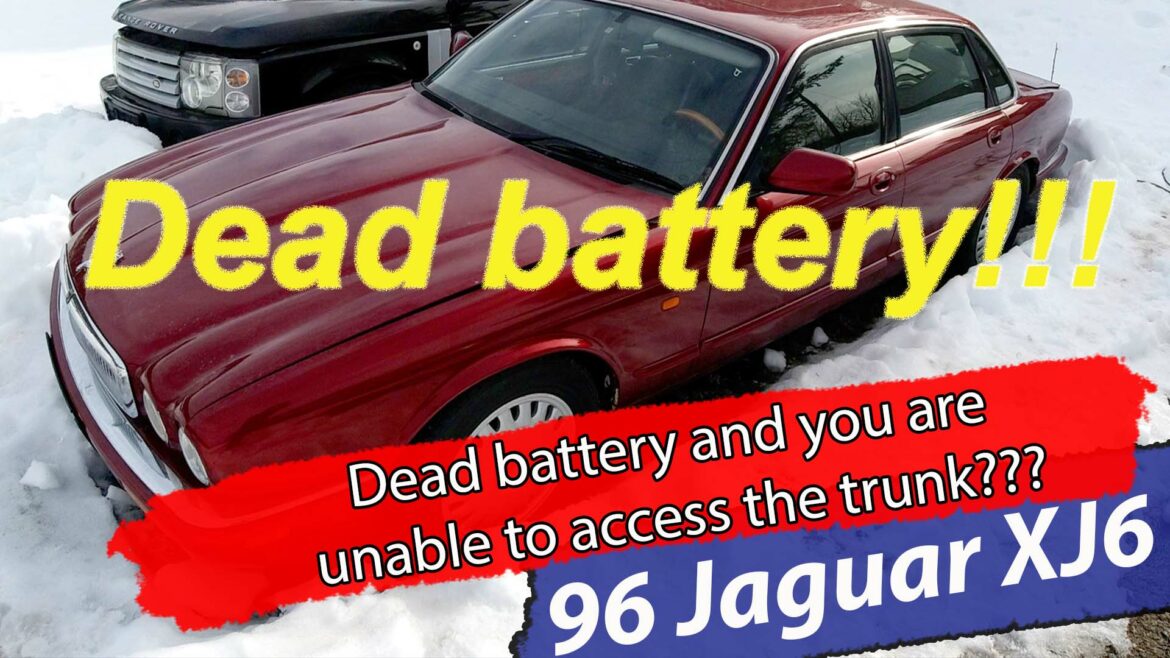 XJ6, Dødt batteri, og man kommer ikke inn å får ladet det….