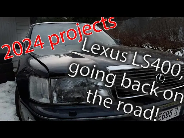 2024 prosjekter: 1994 Lexus LS400