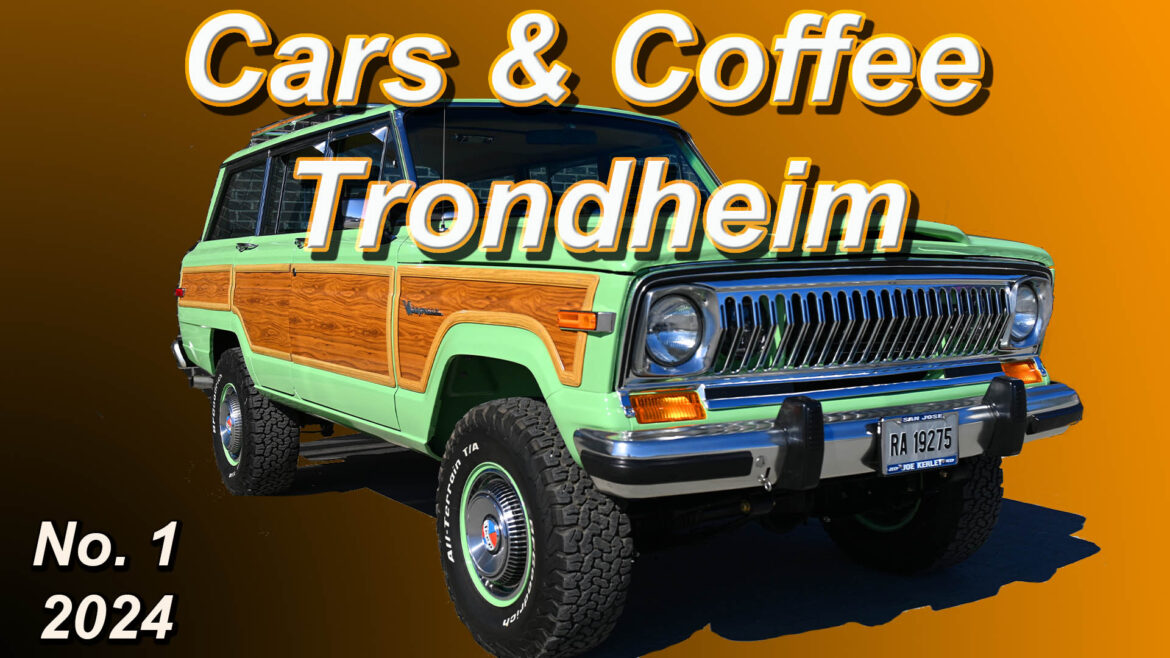 Årets første Cars & Coffee i Trondheim