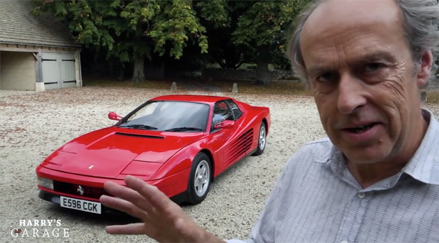 Ferrari Testarossa featured in retrospective by owner Harry Metcalfe