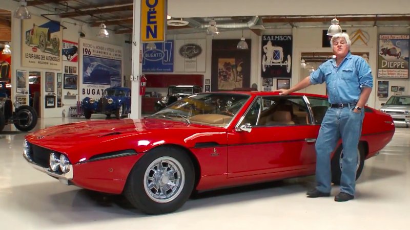 Leno’s Lamborghini Espada is a freshly restored super-wagon