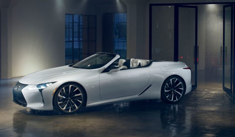 Lexus LC Convertible Concept i Detroit