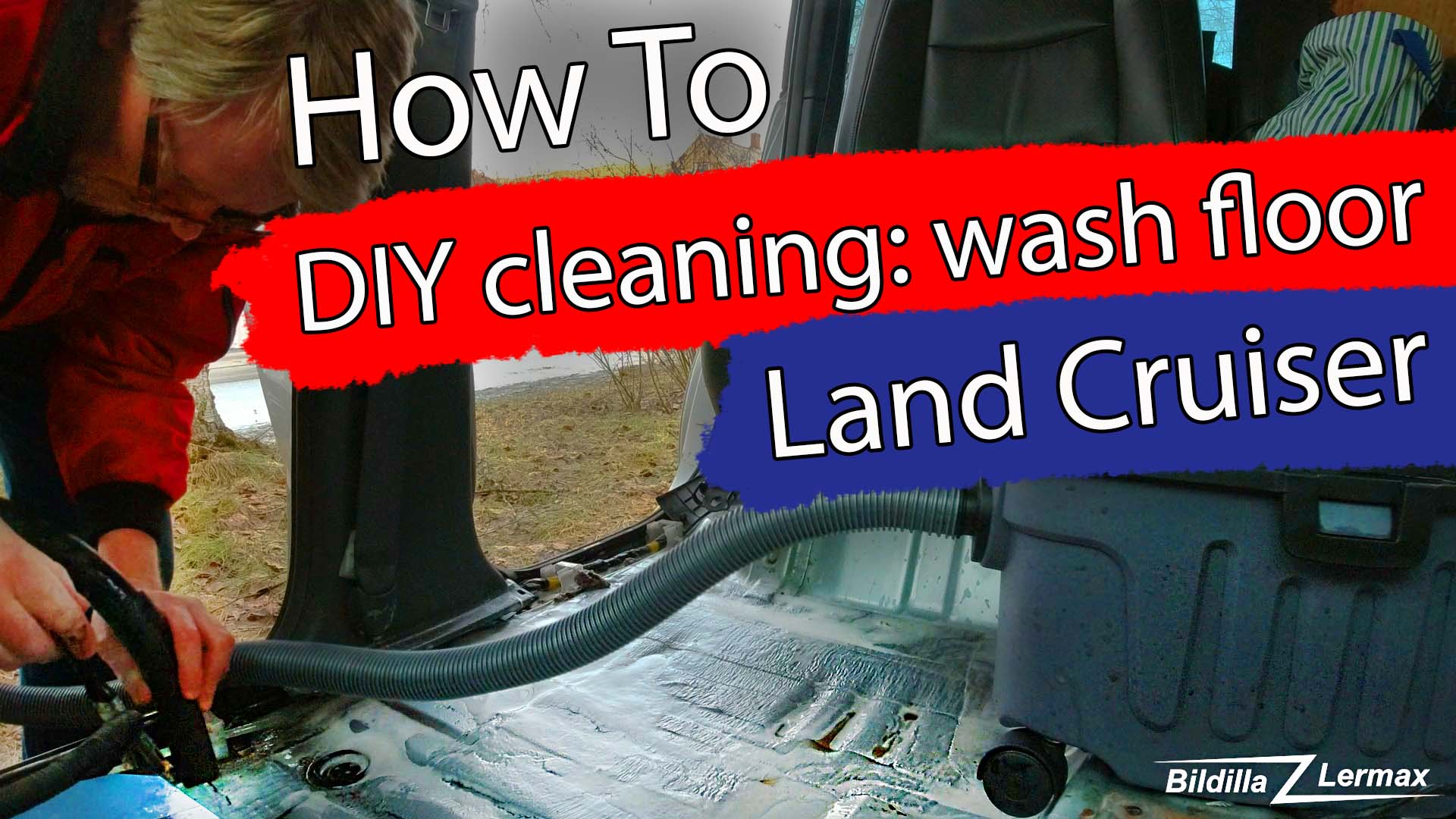 Wash Car Floor – 2003 Toyota Land Cruiser