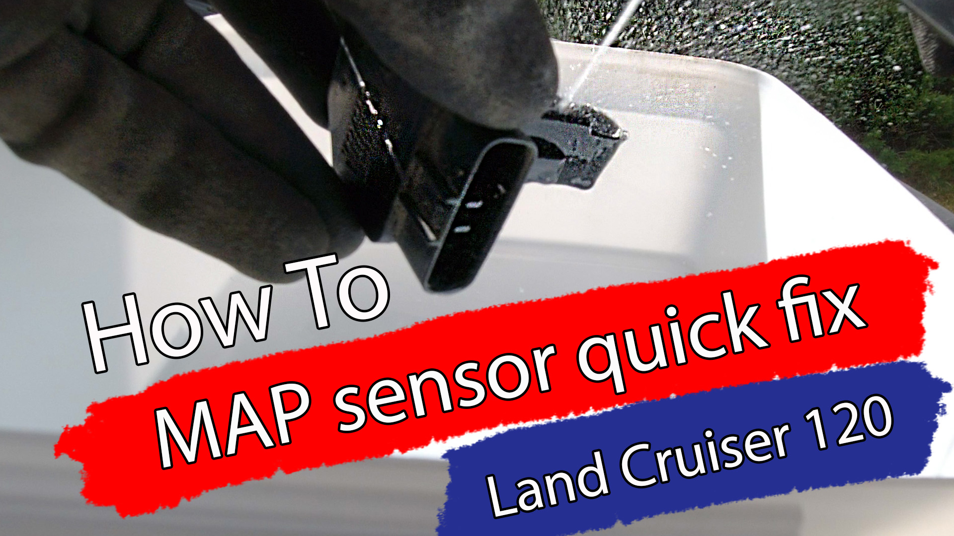 How to: Toyota MAF / MAP Sensor quick fix