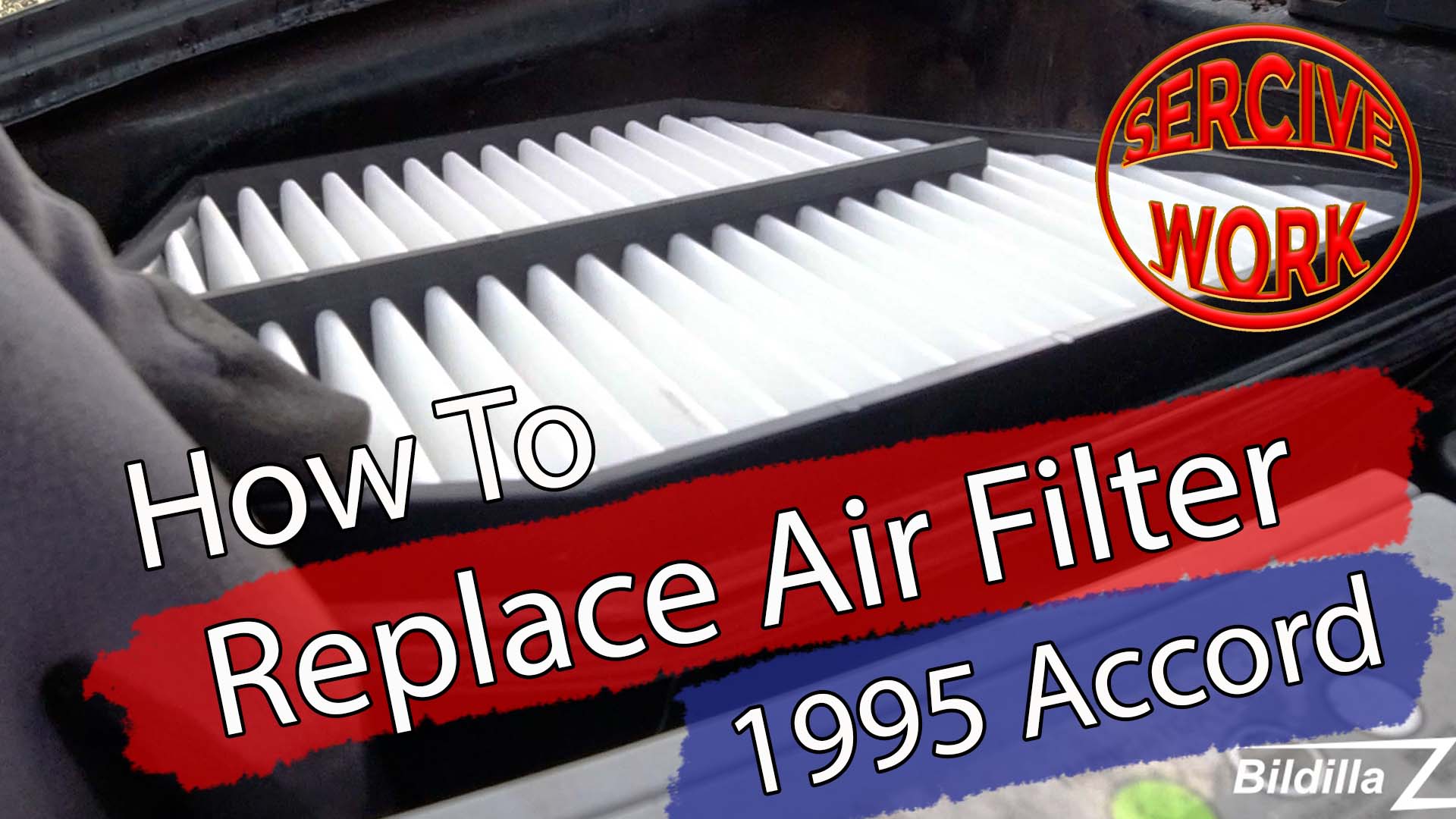 Replace Air Filter – 95 Honda Accord