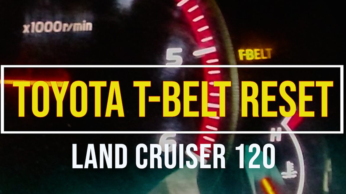 T-BELT reset for Toyota Land Cruiser ++