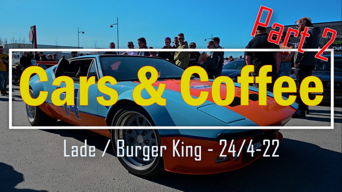 Cars & Coffee, del 2 fra treffet 24/4 på Lade