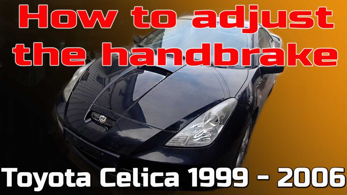 Hvordan juster håndbrekk på Toyota Celica